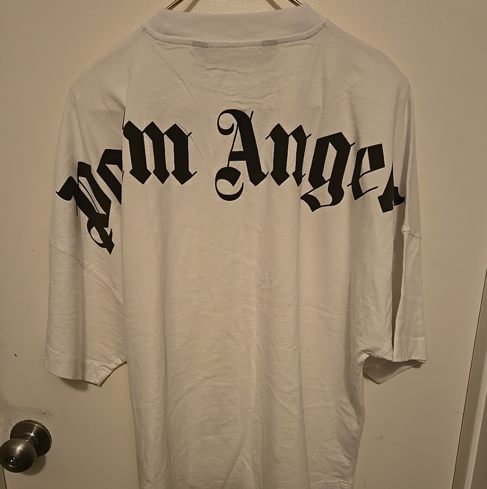 Palm Angeles Logo white shirt